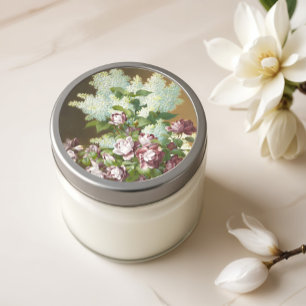 Ro och Lilacs Runt Klistermärke