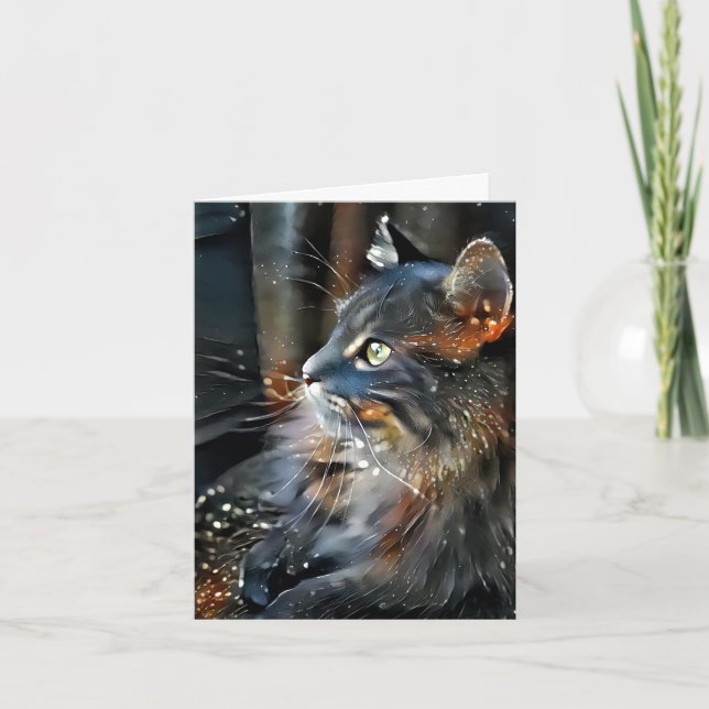 Ro och Magic Light Tack Kort (Framsida)