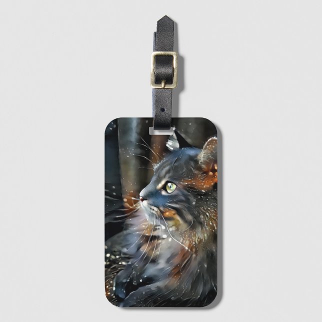 Ro och magiskt ljus bagagebricka (Framsida vertikal)