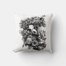 Ro och Månader - svart Kudde