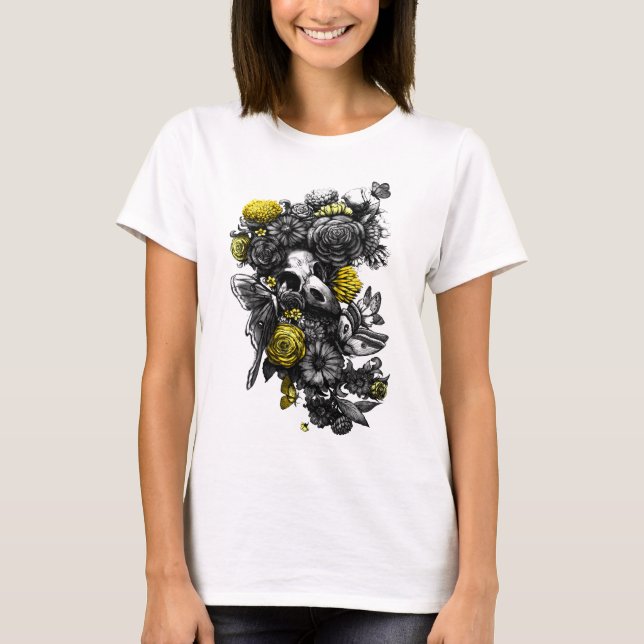 Ro och Månader - Svart och Gult T Shirt (Framsida)
