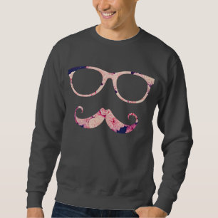 Ro och mustasch sweatshirt