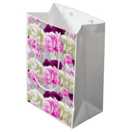 Ro och Peonies Mixed Bouquet Gift Bag