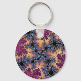 Ro och persikokontrollle nyckelring