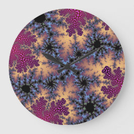 Ro och persikokontrollle stor klocka