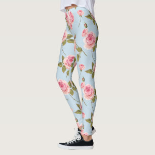 Ro och Polka dots Mönster Leggings