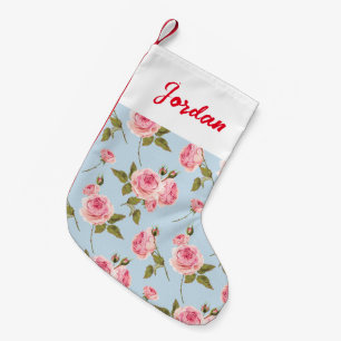 Ro och Polka dots Mönster Liten Julstrumpa