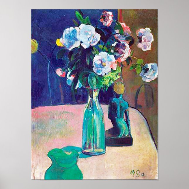 Ro och Statuette, Gauguin Poster (Framsidan)