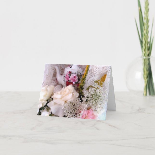 Ro och tekanna kort (Framsida)