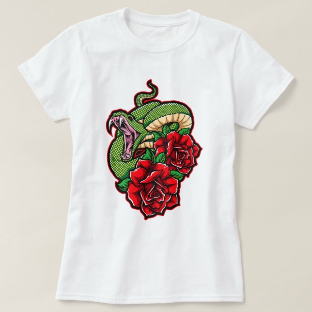 Ro och Viper T Shirt (Design framsida)