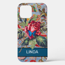RO OCH WILLIAM MORRIS iPhone 12 FODRAL DIY NAMN