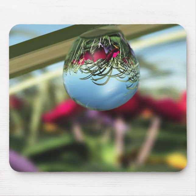 Ro om Raindrops Mousepad Musmatta (Framsidan)