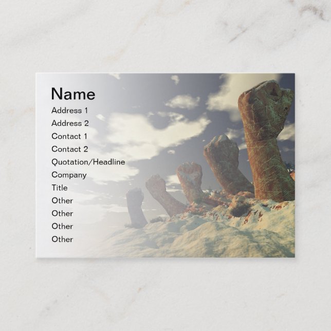 Ro onävar visitkort (Framsida)