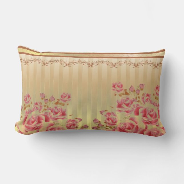 RO PÅ GULD ~ Pillow Lumbarkudde (Framsida)