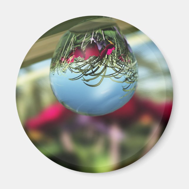 Ro på regndroppar, magnet (Framsidan)