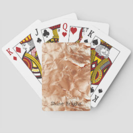 Ro Peach Guld Glam Casinokort