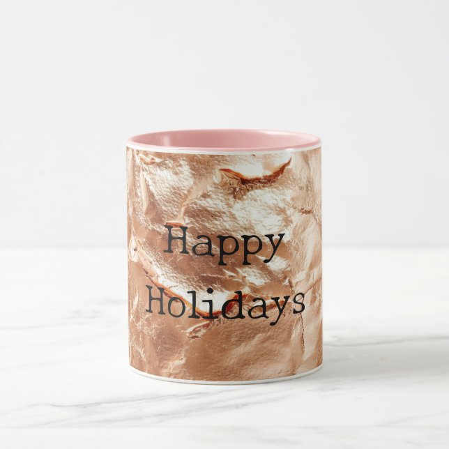 Ro Peach Guld Glam Mugg (Center)