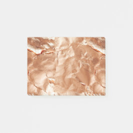Ro Peach Guld Glam Post-it Block