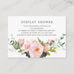  Ro & Peonies Möhippa Visning Shower Tilläggskort