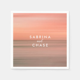 Ro Personligen Bröllop Napkins Pappersservett