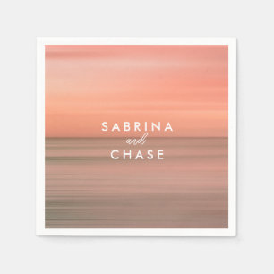 Ro Personligen Bröllop Napkins Pappersservett
