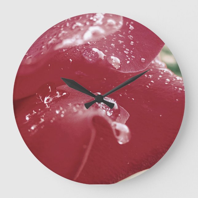 Ro Petal Clock Stor Klocka (Framsida)