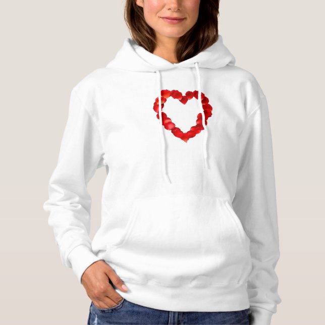 Ro Petal Heart Shape Tee (Framsida)