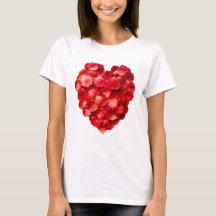 Ro Petal Heart Women's T-Shirt