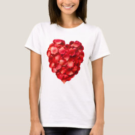 Ro Petal Heart Women's T-Shirt