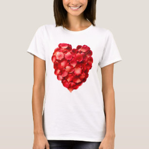 Ro Petal Heart Women's T-Shirt