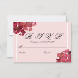 Ro Petal Rosa Romantic Bröllop OSA Card
