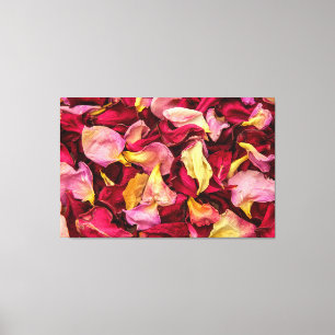 Ro Petals Canvastryck