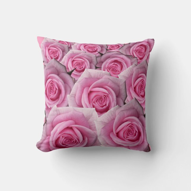 Ro Pillows Rosa ros Pillows Flower Decor Kudde (Framsida)