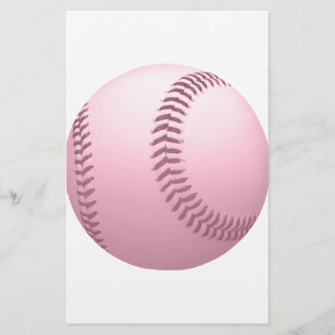 Ro Pinkish Färgad Baseball