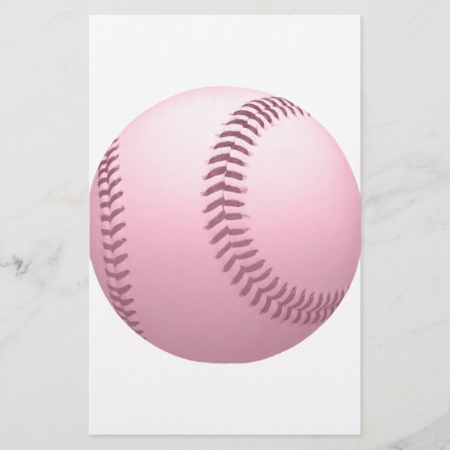 Ro Pinkish Färgad Baseball (Framsida)