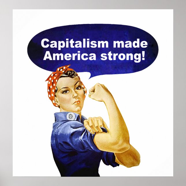 Ro poster Riveter-kapitalismen (Framsidan)