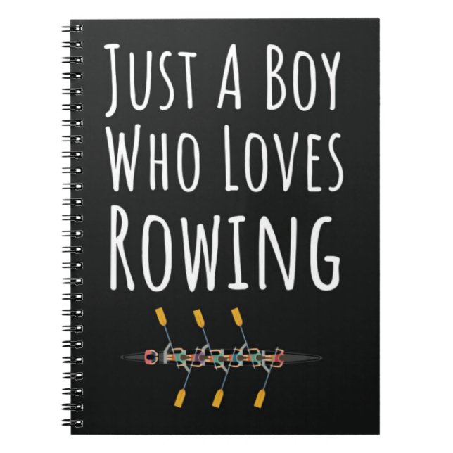 Ro-presentför Barn Rodd För Barn Anteckningsbok (Framsidan)