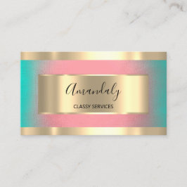 Ro Professionell Guld Elegant Ombre Visitkort