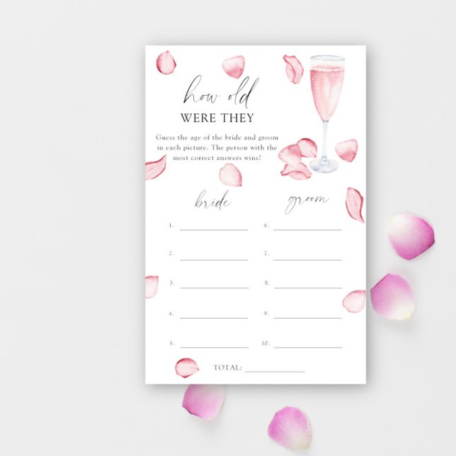 Ro Prosecco - Hur gammal var deras möhippa-spel? (Skapare uppladdad)