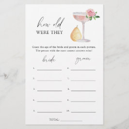 Ro Prosecco - Hur gammal var deras möhippa-spel?