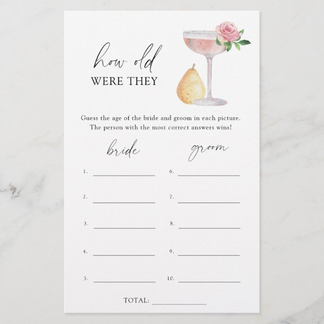 Ro Prosecco - Hur gammal var deras möhippa-spel? (Framsida)