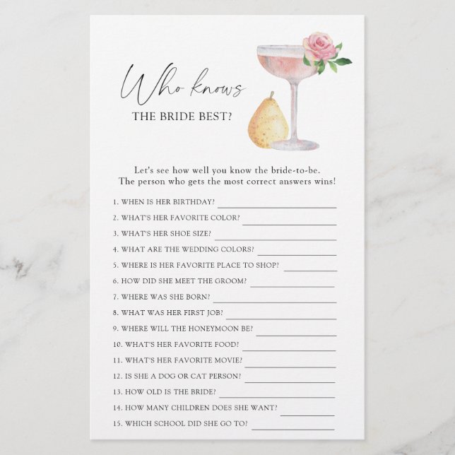 Ro Prosecco - Vem känner till det brista bästa spe (Framsida)