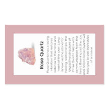 Ro Quartz Crystal Betyder Paket-etikett