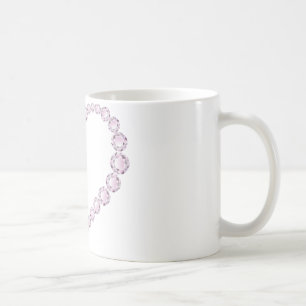 Ro Quartz Gem Heart Kaffemugg
