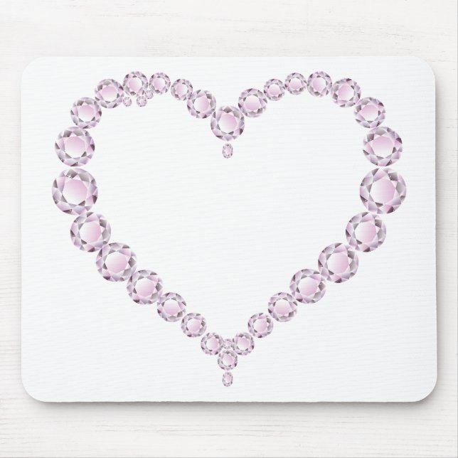 Ro Quartz Gem Heart Musmatta (Framsidan)