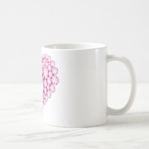 Ro Quartz Heart Gems Kaffemugg