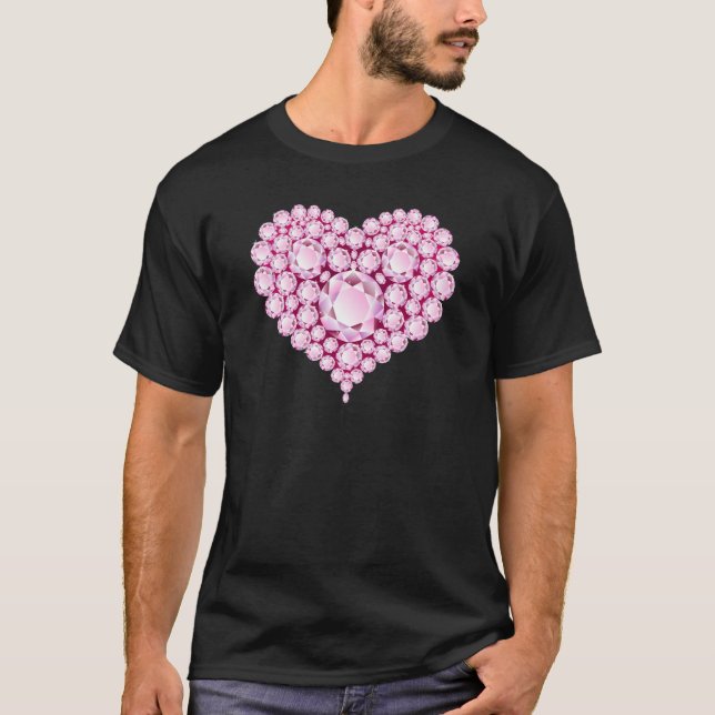 Ro Quartz Heart Gems T-shirt (Framsida)