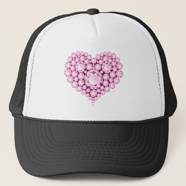 Ro Quartz Heart Gems Truckerkeps (Framsida)