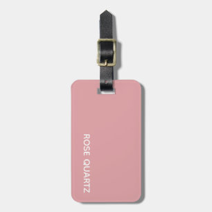 Ro Quartz rosa färg namn Bagagebricka