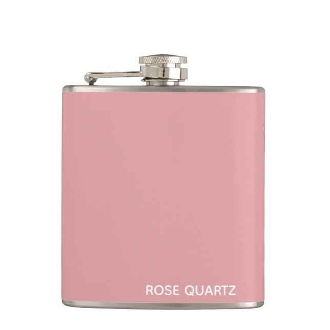 Ro Quartz rosa färg namn Fickplunta (Framsidan)